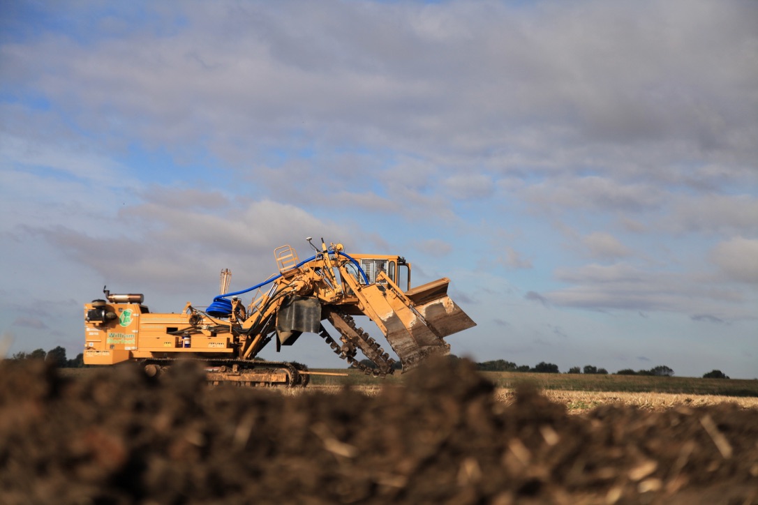 Land drainage is a highly specialised operation involving dedicated machinery and expert knowledge to deliver correctly